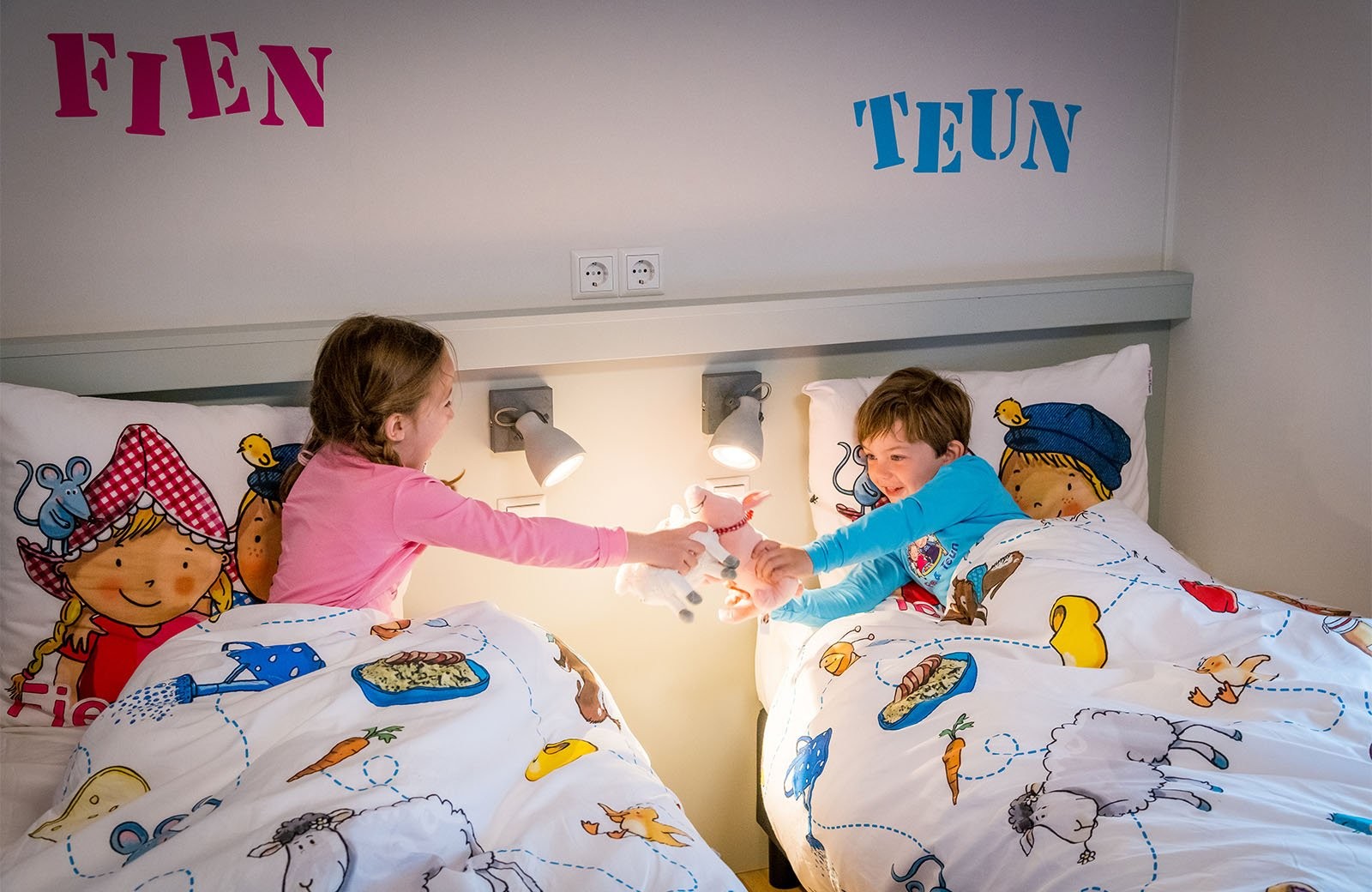Beds made upon arrival