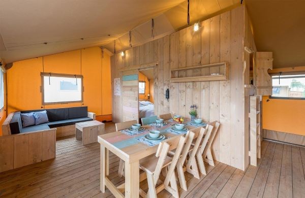 Glamping in Holland beim Ferienpark Molenwaard f&uuml;r Familien