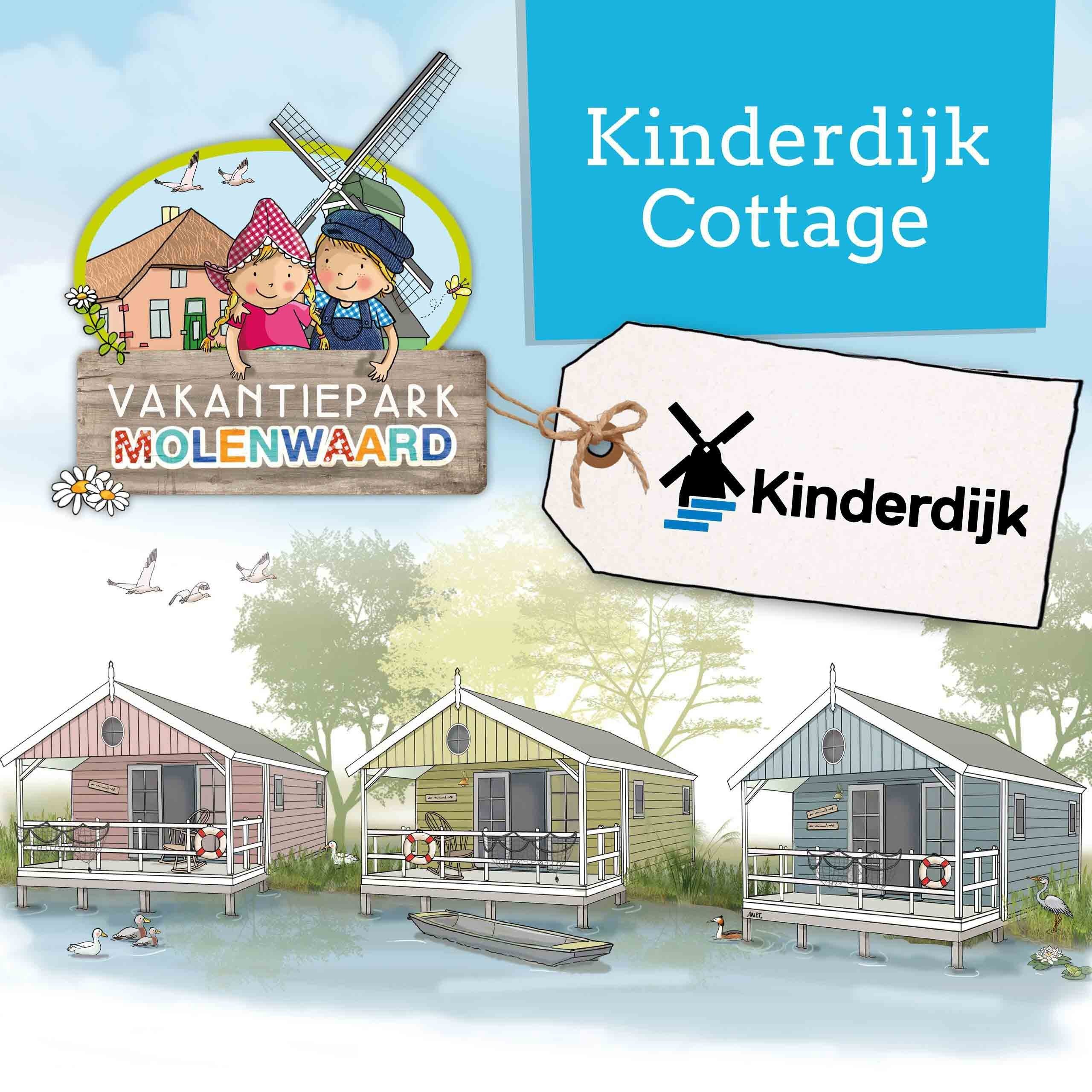 Kinderdijk Cottages op Vakantiepark Molenwaard