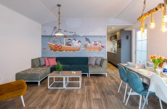 Fien & Teun Schifferhaus (6 Personen) einschließlich Kinderbett