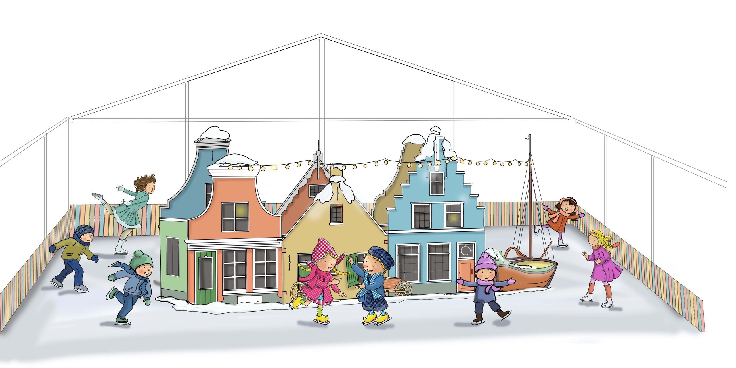 Fien en Teun krijgen hun eigen Winterdorp!